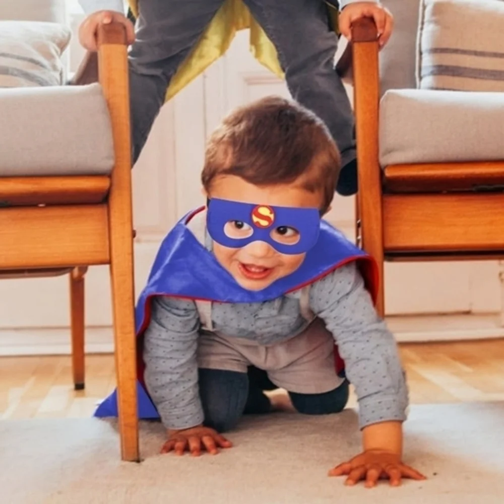 Superman Cape for Kids with Mask‎  Halloween Costumes and Party Dress